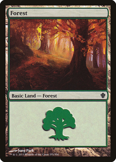 Forest (355) - Commander 2013 - Game On