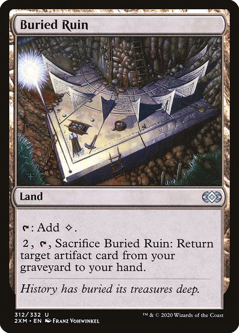 Buried Ruin (312) - Double Masters - Game On