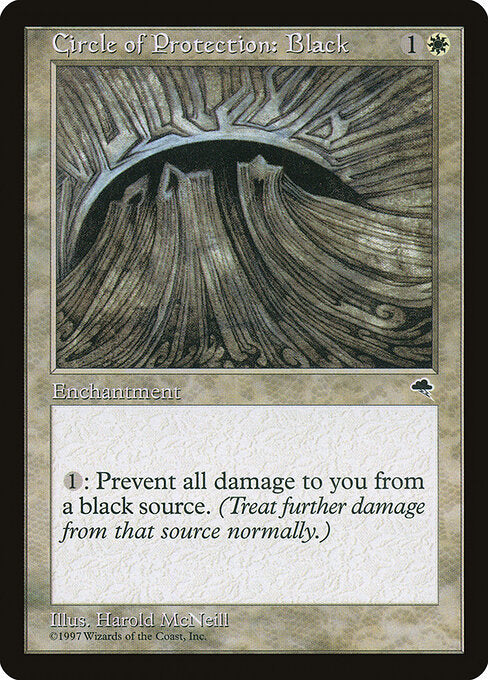 Circle of Protection: Black (8) - Tempest - Game On