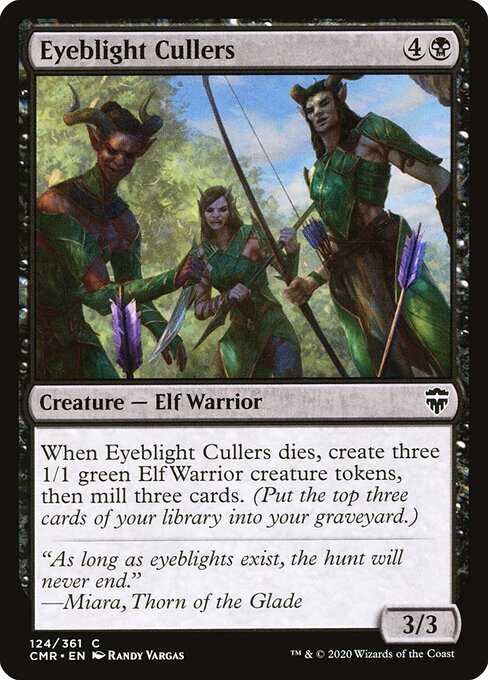 Eyeblight Cullers (124) - Commander Legends - Game On