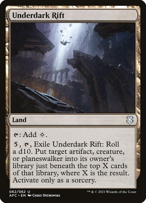 Underdark Rift (62) - Forgotten Realms Commander - Game On