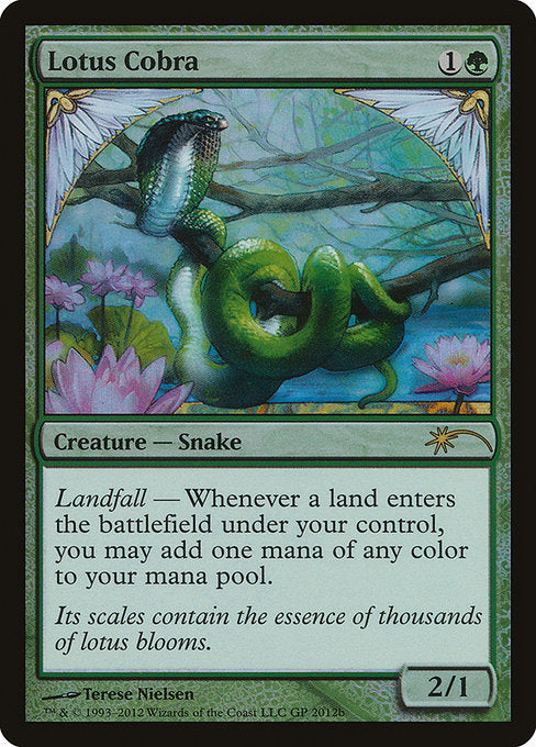 Lotus Cobra (2012b) (Foil) - Grand Prix Promos - Game On