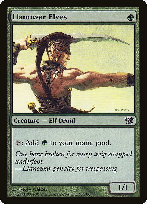Llanowar Elves (253★) - Ninth Edition - Game On