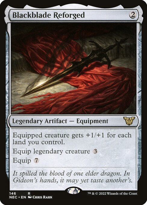 Blackblade Reforged (146) - Neon Dynasty Commander - Game On