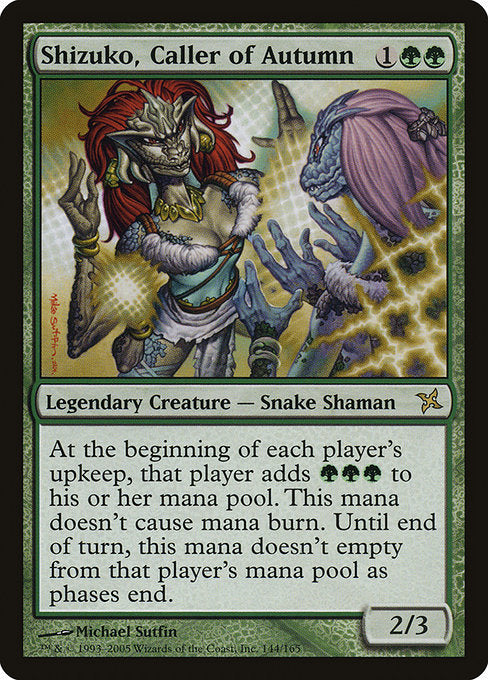 Shizuko, Caller of Autumn (144) - Betrayers of Kamigawa - Game On