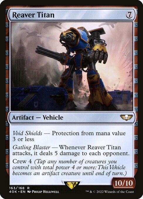 Reaver Titan (163) - Warhammer 40,000 Commander - Game On