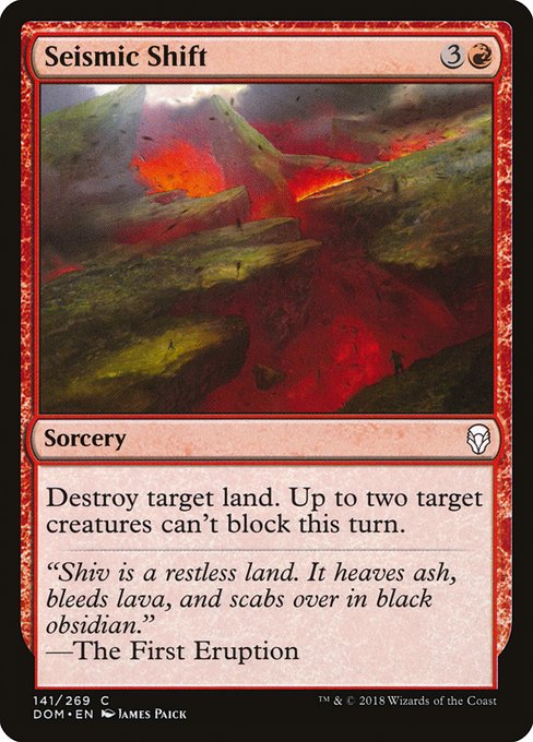 Seismic Shift (141) (Foil) - Dominaria - Game On