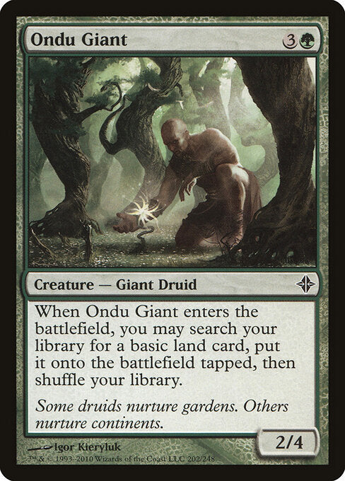 Ondu Giant (202) - Rise of the Eldrazi - Game On