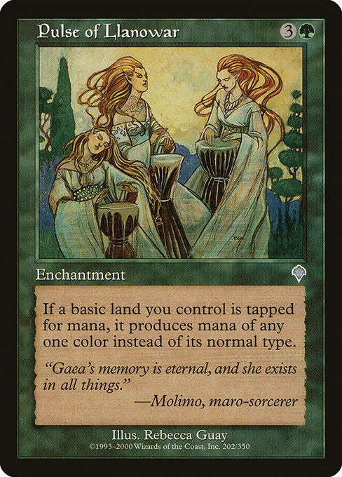 Pulse of Llanowar (202) (Foil) - Invasion - Game On