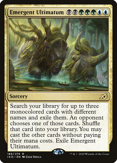 Emergent Ultimatum (185p) - Ikoria: Lair of Behemoths Promos - Game On