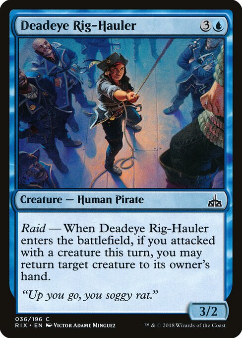 Deadeye Rig-Hauler (36) (Foil) - Rivals of Ixalan - Game On