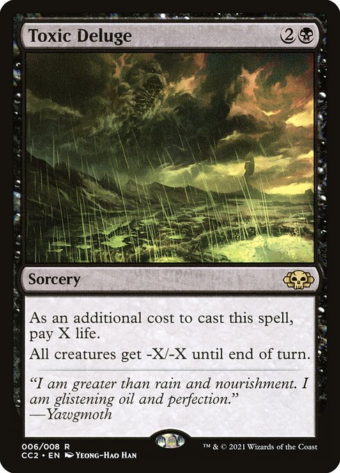 Toxic Deluge (6) - Commander Collection: Black - Game On