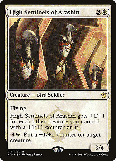 High Sentinels of Arashin (13) (Foil) - Khans of Tarkir - Game On