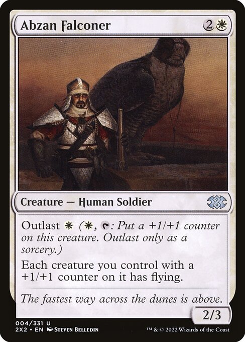 Abzan Falconer (4) (Foil) - Double Masters 2022 - Game On