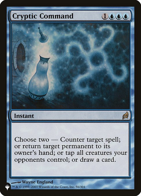 Cryptic Command (LRW-56) - The List - Game On