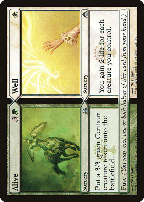 Alive // Well (121) (Foil) - Dragon's Maze - Game On