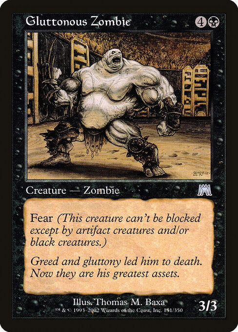 Gluttonous Zombie (151) - Onslaught - Game On