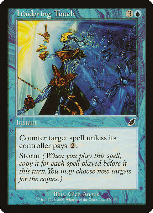 Hindering Touch (37) (Foil) - Scourge - Game On