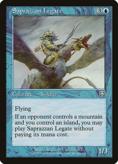 Saprazzan Legate (100) - Mercadian Masques - Game On