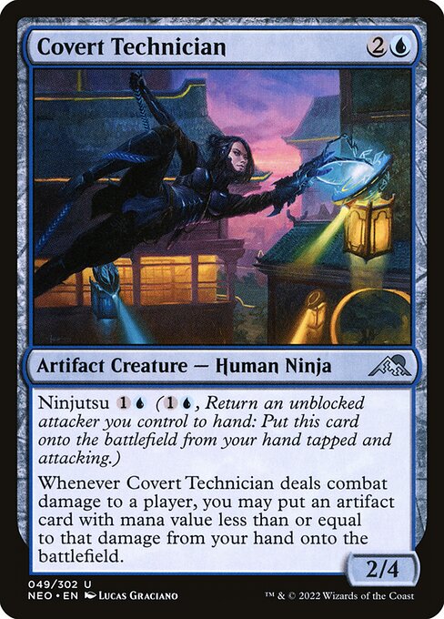 Covert Technician (49) - Kamigawa: Neon Dynasty - Game On