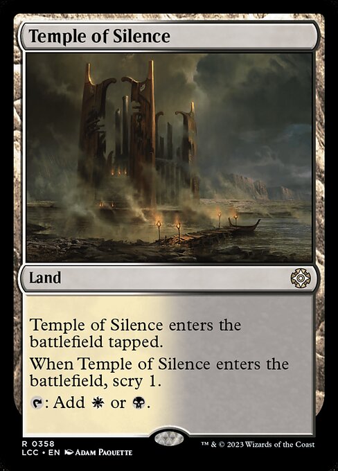 Temple of Silence (358) - The Lost Caverns of Ixalan Commander - Game On