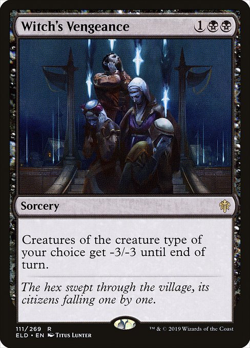 Witch's Vengeance (111) (Foil) - Throne of Eldraine - Game On