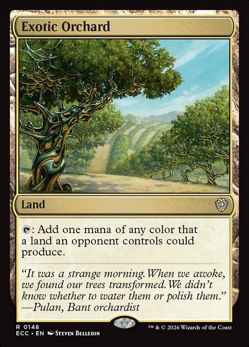 Exotic Orchard (148) - Lorwyn Eclipsed Commander - Game On