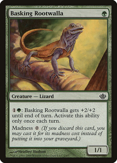 Basking Rootwalla (2) - Duel Decks: Garruk vs. Liliana - Game On