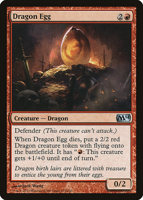 Dragon Egg (137) - Magic 2014 - Game On
