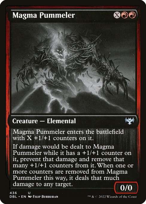 Magma Pummeler (436) (Foil) - Innistrad: Double Feature - Game On