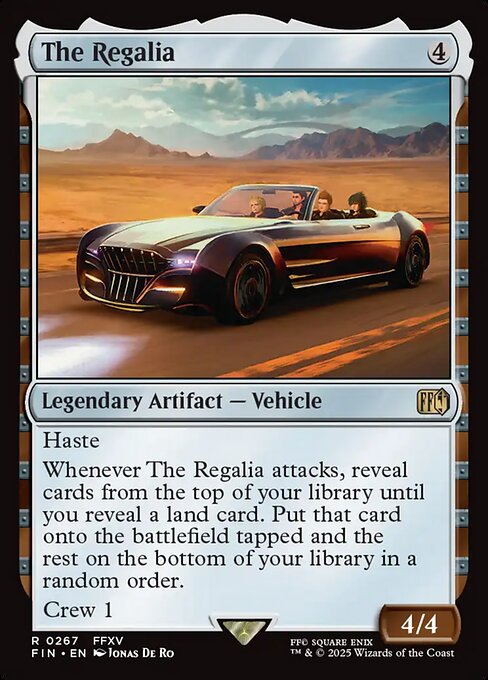 The Regalia (267) (Foil) - Final Fantasy - Game On