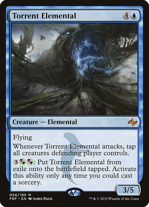 Torrent Elemental (56) (Foil) - Fate Reforged - Game On