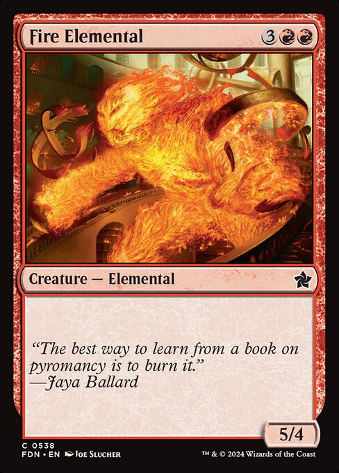Fire Elemental (538) - Foundations - Game On
