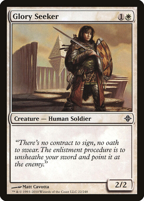 Glory Seeker (22) (Foil) - Rise of the Eldrazi - Game On