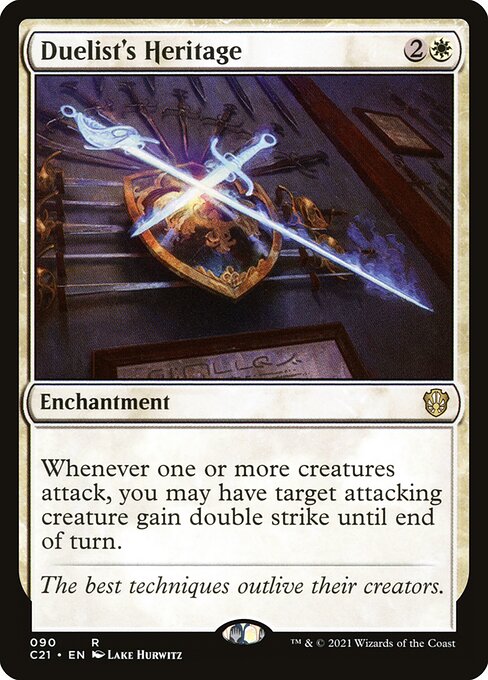 Duelist's Heritage (90) - Commander 2021 - Game On