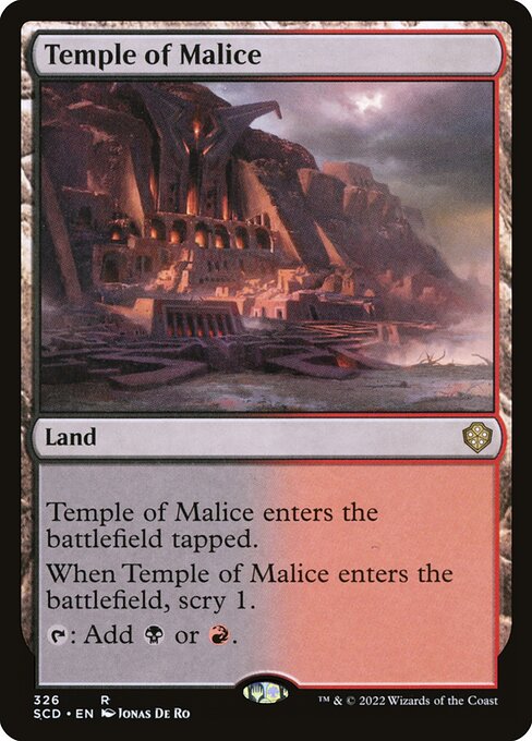 Temple of Malice (326) - Starter Commander Decks - Game On