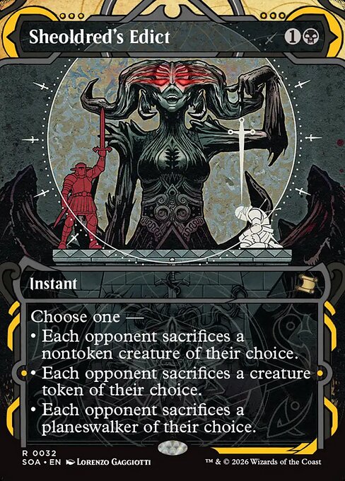 Sheoldred's Edict (32) - BORDERLESS - Secrets of Strixhaven Mystical Archive - Game On