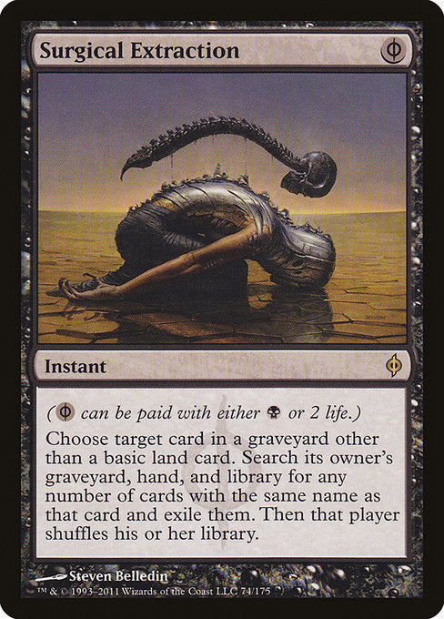 Surgical Extraction (74) (Foil) - New Phyrexia - Game On
