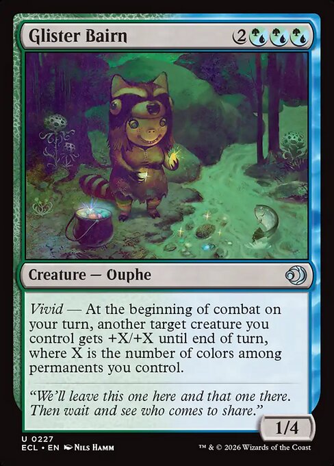 Glister Bairn (227) (Foil) - Lorwyn Eclipsed - Game On