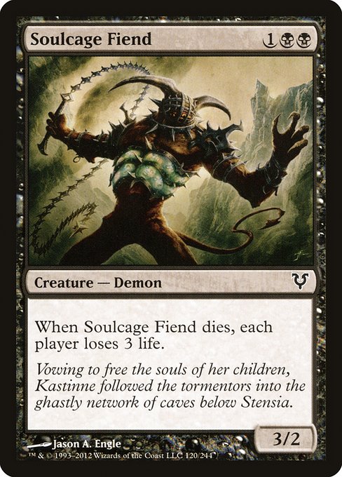 Soulcage Fiend (120) (Foil) - Avacyn Restored - Game On