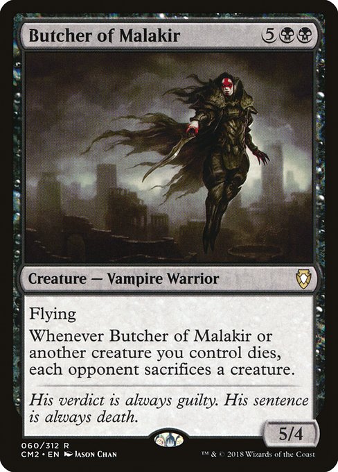 Butcher of Malakir (60) - Commander Anthology Volume II - Game On