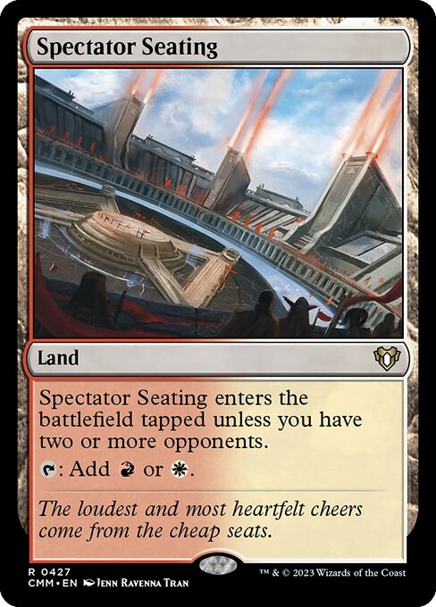 Spectator Seating (427) - Commander Masters - Game On