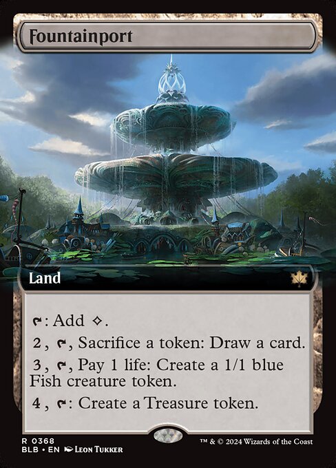 Fountainport (368) - EXTENDED ART - Bloomburrow - Game On
