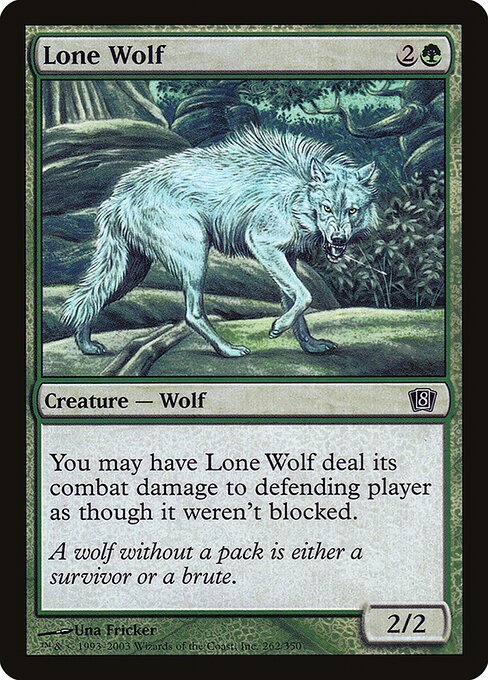 Lone Wolf (262★) - Eighth Edition - Game On