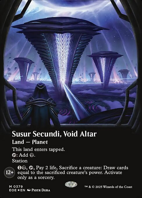 Susur Secundi, Void Altar (379) - EXTENDED ART (Foil) - Edge of Eternities - Game On