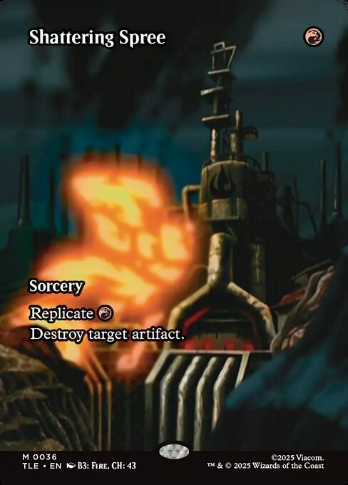 Shattering Spree (36) - BORDERLESS - FULL ART - Avatar: The Last Airbender Eternal - Game On