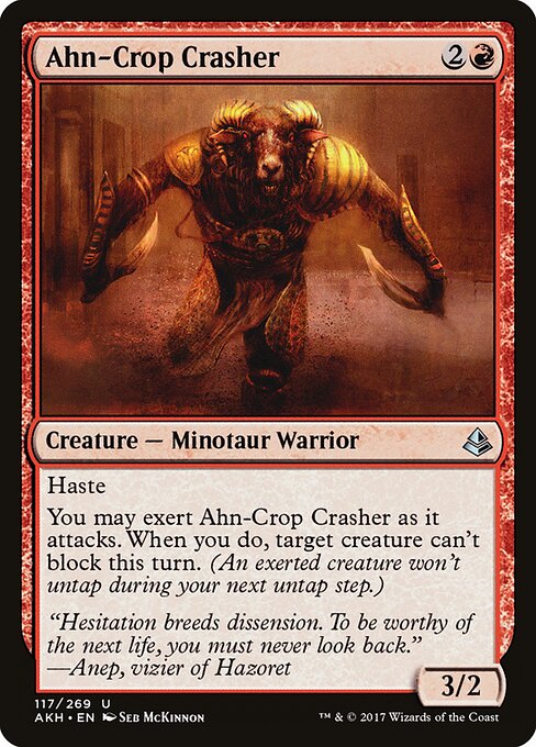 Ahn-Crop Crasher (117) - Amonkhet - Game On