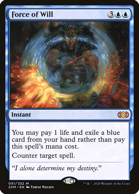Force of Will (51) - Double Masters - Game On