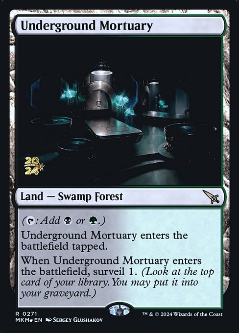 Underground Mortuary (271s) (Foil) - Murders at Karlov Manor Promos - Game On