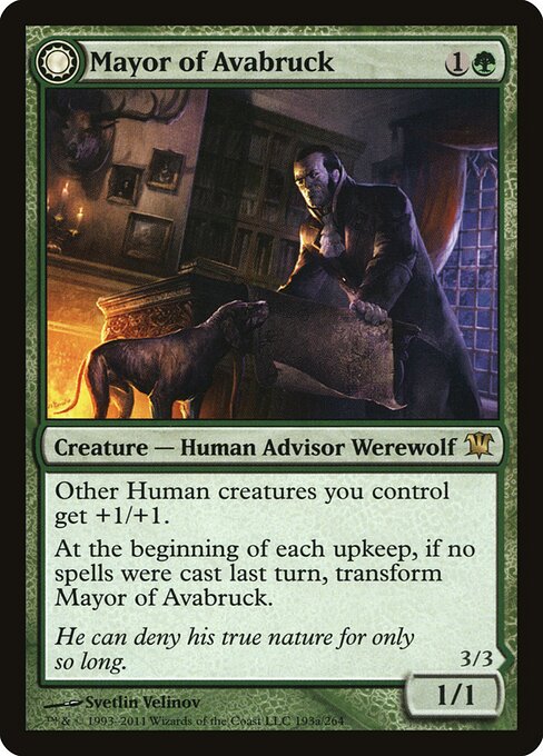 Mayor of Avabruck // Howlpack Alpha (193) - Innistrad - Game On